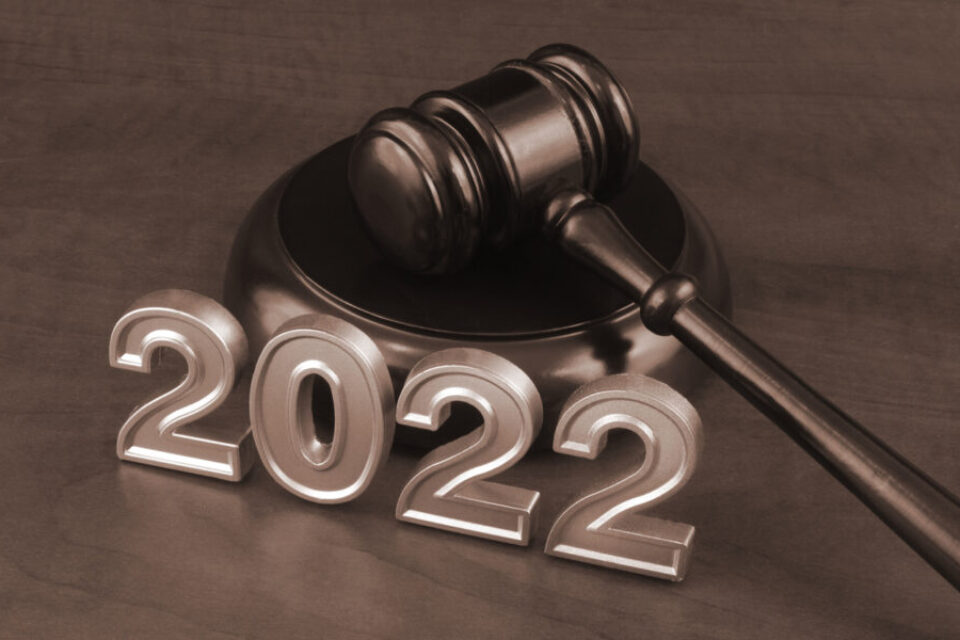 Laws and rules in 2022.