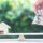 Balance home and money, home loan, reverse mortgage concept.